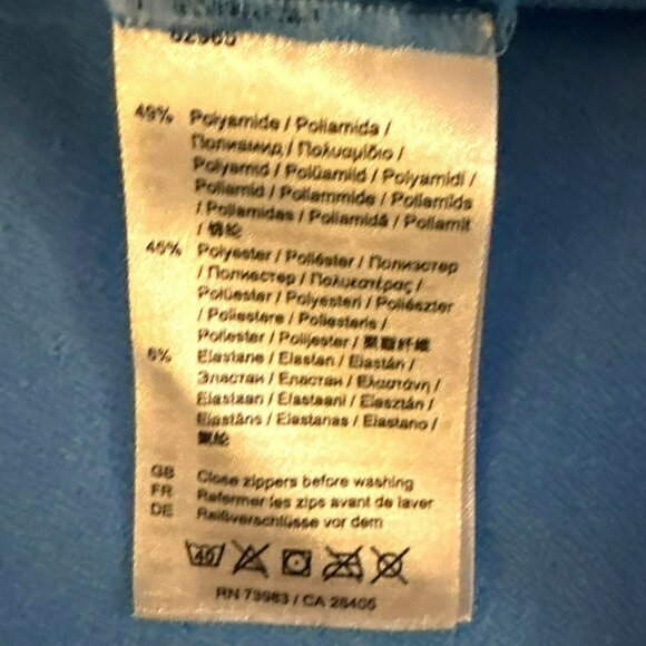 Helly Hansen Verglas Blue 1/2-Zip Long Sleeve Pullover Athletic Top Size XL - Picture 5 of 8